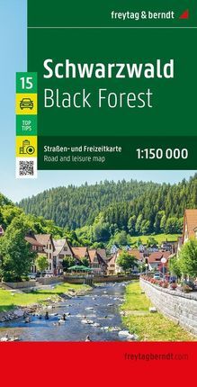 SCHWARZWALD BLACK FOREST 1:150.000 -FREYTAG & BERNDT